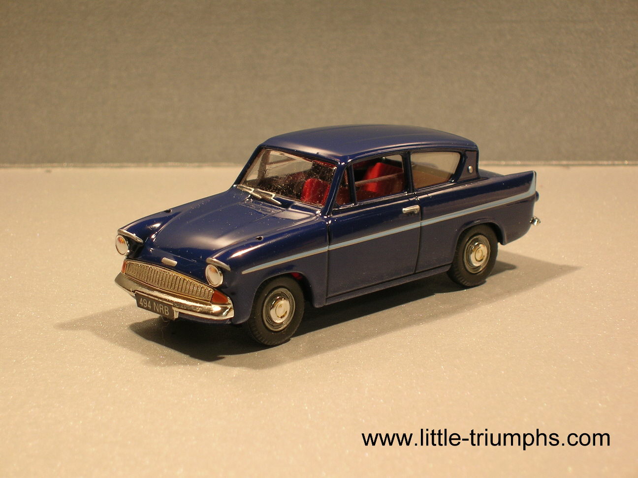 Ford Anglia - Navy Anglia -